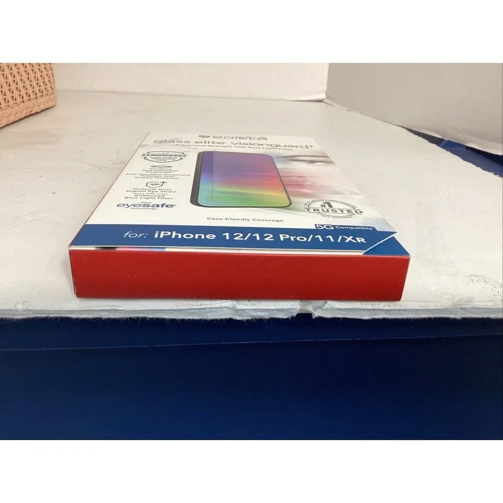 invisible shield glass elite visionguard iPhone 12/12 pro 11/XR